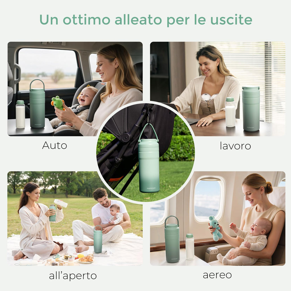 Momcozy Refrigeratore Portatile Latte Materno Contenitore Termico 355 ML