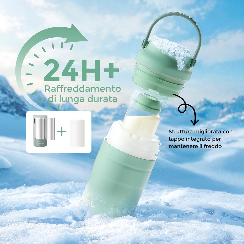 Momcozy Refrigeratore Portatile Latte Materno Contenitore Termico 355 ML